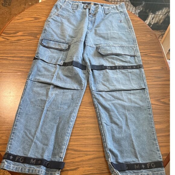 Marithe Francois Girbaud denim jeans size 38x32 - Picture 1 of 9